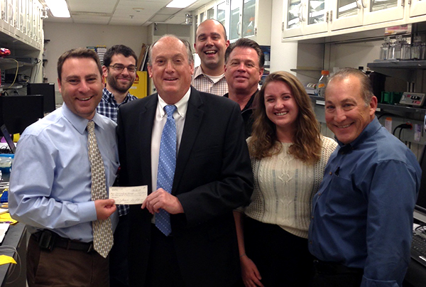 2014 Friends Against Cancer Check Presentation